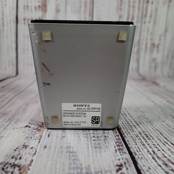 Sony 5 Speaker System SS-SRP700, SS-CNP700, SS-MSP700 surround system speakers - Picture 12 of 16